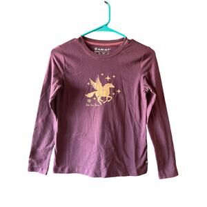 Ariat Girls Medium Size 10 Long sleeve t shirt
